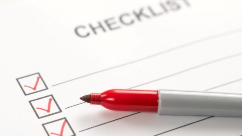 Checklist before buying